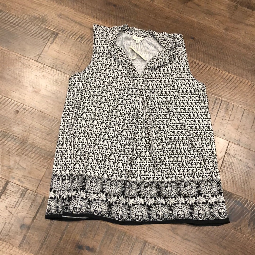 NWT Max Studio Sleeveless Blouse